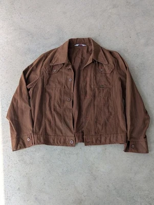 Vintage 1970s Wrangler Jacket Brown Size Large - Image 1 of 4