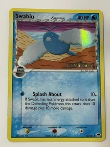 Swablu (Delta Species) 65/101 Dragon Frontiers Reverse Holo - Picture 1 of 2