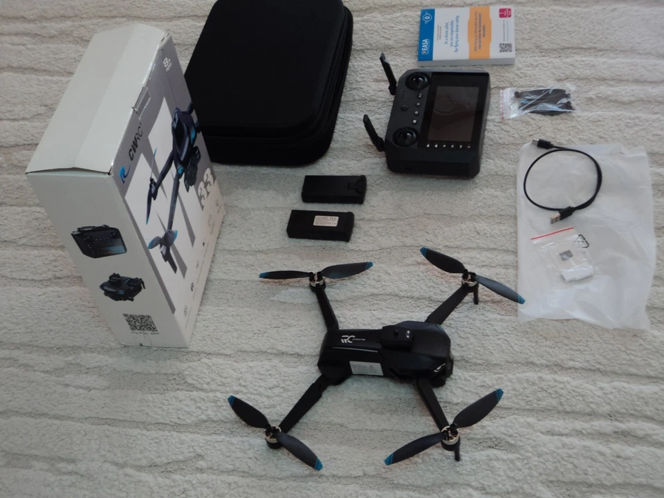 M33 MAX Drone WIFI FPV 4K HD Dual Camera Quadcopter 4,5" Screen Remote Control - Bild 1 von 4