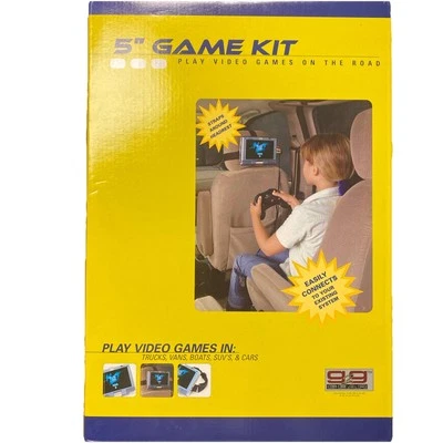 5" LCD Screen PS1 PS2 XBox GameCube Mobile Monitor - works on all consoles! - Image 1 of 2