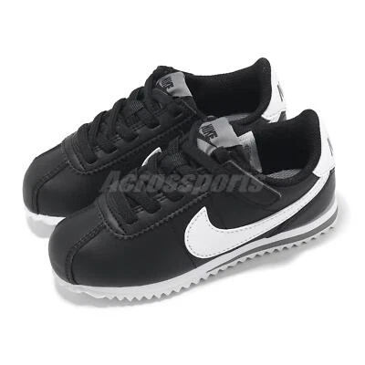 Nike Cortez Easyon PS Black Cool Grey White Kids Preschool Casual DM0951-001 - Image 1 of 4