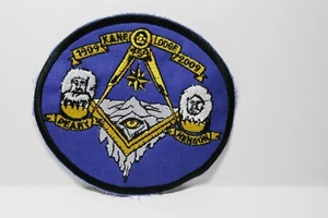Freemason Embroidered  Masonic 4.5" x 4"  Patch  - Picture 1 of 1