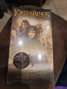Lord of the Rings: the Fellowship of the Ring VHS 2001 *SEALED NEW* - Picture 1 of 3