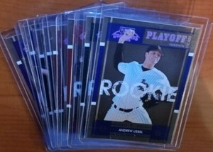 2008 Contenders Baseball RC Rookie Playoff Ticket #'d /199 - You Pick the Card