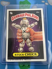1986 Garbage Pail Kids - Series 3 - 85a Stuck Chuck - Excellent Condition