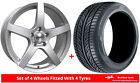 Alloy Wheels & Tyres 16" Calibre Pace For Toyota Celica (5 Stud) [Mk4] 85-89