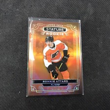RONNIE ATTARD Orange 27/45 Rookie Base SSP 2022-23 Upper Deck Stature Hockey BK