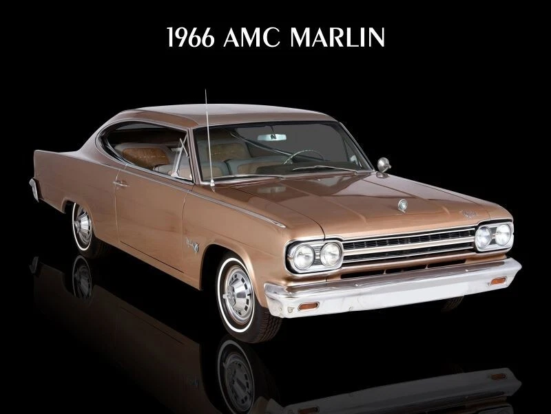 1966 American Motors AMC Marlin Metal Sign: 12x16" & Free Shipping - Изображение 1 из 1