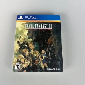 Final Fantasy XII: The Zodiac Age Limited SteelBook Edition PS4 Read Description - Picture 1 of 6