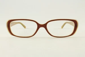 Authentic Yves Saint Laurent YSL 5092 Y816 53mm Red Brown Amber Glasses Italy - Picture 1 of 5