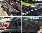 S-XXX Large Indian Aztec Cotton Picnic Camping Throw Rug Tribal Navajo Blanket