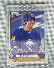 2020-21 Upper Deck Clear Cut Canvas Rookie Debuts #CDDC Dylan Cozens RC -SABRES