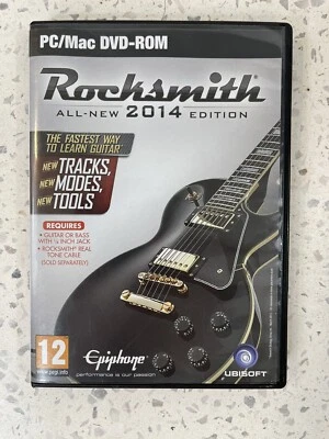 Rocksmith 2014 Edition PC/MAC STEAM Key Europe UK Version Rare Guitar CD DVD - Image 1 of 4