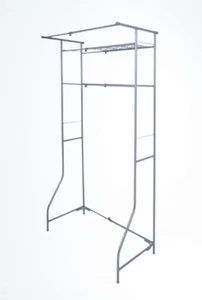 Waschmaschinenregal Badregal Wäscheständer 170 cm m. 2 Ablagen Unterbau 60-90cm - Bild 1 von 2