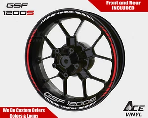 Suzuki BANDIT GSF 1200S Wheel Decals Rim Stickers - Picture 1 of 12