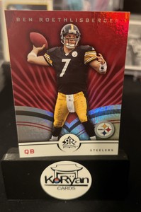 BEN ROETHLISBERGER 2005 UPPER DECK Red Foil Sp REFLECTIONS #75