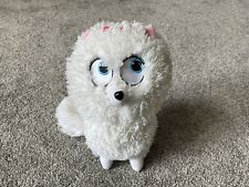 Ty The Secret Life Of Pets Gidget White Fluffy Dog 6" Plush Stuffed Animal