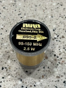Bird 095-2  Wattmeter Element Slug  95-150 MHZ  2.5 W For Bird 43 - Picture 1 of 2