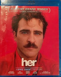 Her: Scarlett Johansson & Joaquin Phoenix (BluRay, Romance/AI Technology, 2013) - Picture 1 of 4