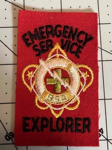 PARCHE MÉDICO EXPLORADOR DE SEGURIDAD SERVICIO DE EMERGENCIA OA BOY SCOUT (RO) - Imagen 1 de 1