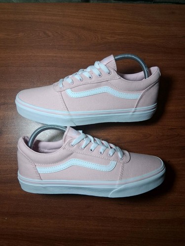 UK5 Vans Off The Wall Low Old Skool EU38 ottime condizioni rosa rosa bianco