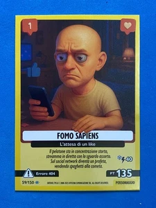 Skifidol Italian Brainrot Universo Psychedelico 59/150 Fomo Sapiens - Bild 1 von 1