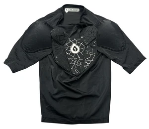 SixSixOne Sub Gear Padded Compression Shirt Large MTB BMX Chest Shoulder Protect - Picture 1 of 8