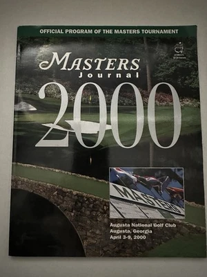 MASTERS JOURNAL 2000 PROGRAMA OFICIAL DEL TORNEO MASTERS AUGUSTA, GEORGIA Foto 1 de 4