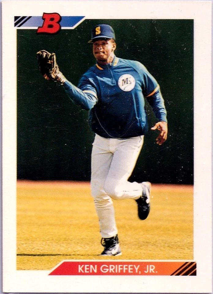 1992 Bowman KEN GRIFFEY Jr.!!! Mariners HOF - Image 1 of 1