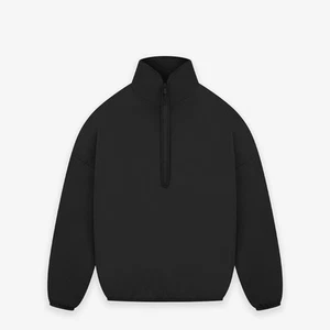 Adidas Fear of God Athletics Media Cremallera Cuello Simulado Pullover Sudadera Negra MEDIANA - Imagen 1 de 5