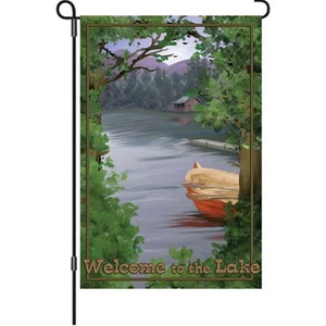 Bandera tamaño Welcome to the Lake Garden PR 51323 - Imagen 1 de 1
