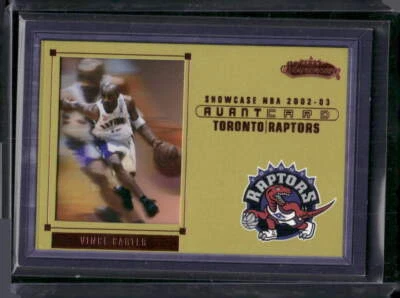 2002-03 Fleer Showcase #117 Vince Carter Avant Card SRO #/50 - Image 1 of 2