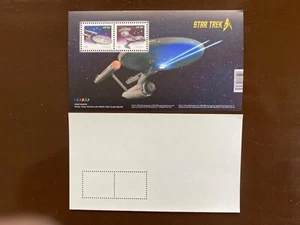 Canada Stamp Souvenir Sheet - 2016 STAR TREK SS of 2 Different Stamps(*P-issues) - Bild 1 von 1