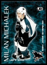 2003-04 Pacific Heads Up Prime Prospects LTD Milan Michalek /175 San Jose Sharks
