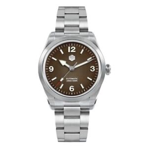 San Martin Men Automatic Watch 38MM Fashion Mechanical Wristwatch BGW-9 Luminous