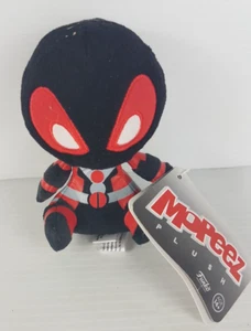 Funko Mopeez Stuffed Plush Deadpool Black Marvel 2015 12cm Swing Tag Attached - Imagen 1 de 4