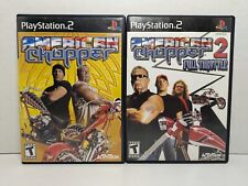 American Chopper 1, 2004 & 2: Full Throttle, 2005 (Sony PlayStation 2, PS2) Lot