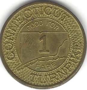 Connecticutt Turnpike Token,  Golden Map Token (US COIN, MONEY, COLLECTIBLE) x - Picture 1 of 2