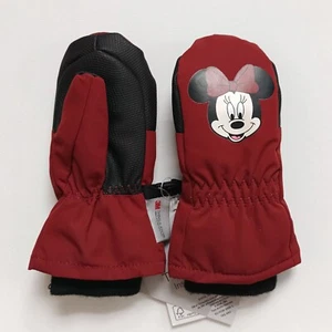 NWT H&M Kids Minnie Mouse Windproof Water-Resistant Ski Mitten Red 2T, 5T/6,6X/7 - Picture 1 of 6