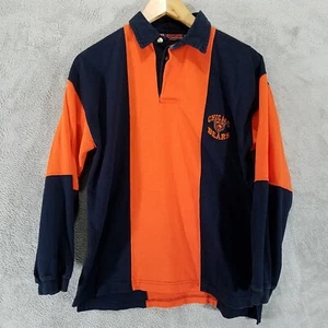 Camisa polo vintage 1997 equipo de gimnasio para hombre grande de los osos de Chicago de la NFL manga larga - Imagen 1 de 9