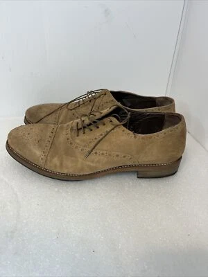 Paul Smith Marrón Tostado Áspero Gamuza Derby Brogue Zapatos Para Hombre US 11 397023 019 Foto 1 de 4