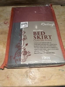 Mastertex Reversifi Mikrofaser Bett Rock Mittelfalte Orange TWIN 39"x75" (A6) - Bild 1 von 2