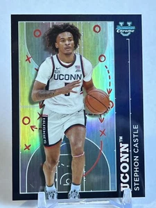 Stephon Castle 2023-24 Bowman U Chrome Prodigal Playmakers UCONN Huskies - Bild 1 von 2