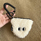 Rice Ball Coin Purse Zipper Plush Small Wallet With Lanyard Student Bag Pendant