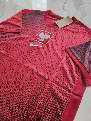 2024 Red Poland National Team Mens Size Extra Large XL Jersey - Image 1 of 4