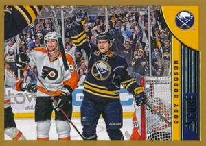 2013-14 GOLD SCORE #43 CODY HODGSON - Buffalo Sabres