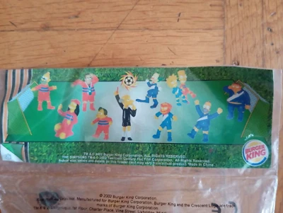 The Simpsons Figuren | Burger King 2002 | Merch Komplet Sammelfigur - Bild 1 von 4