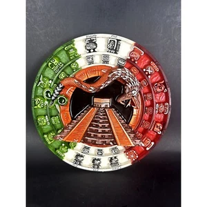 Calendario Maya Haab y Tzolkin con Dragón Pirámide Chichenitza, Colgado de Pared - Imagen 1 de 8