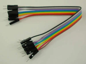 10 Dupont Prototype Cable Male/Male Macho/Macho 200mm Arduino - Imagen 1 de 1