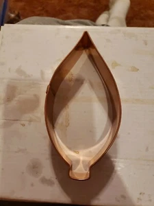 BRAMAN    Christmas Tree  Ornament Heavy Copper COOKIE CUTTER - Picture 1 of 7